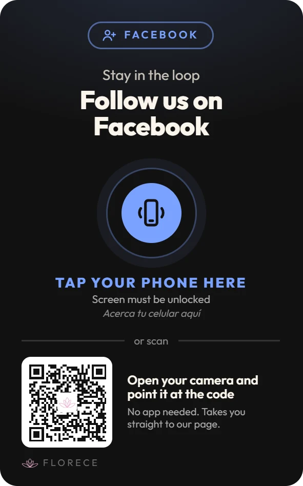 Facebook follow card