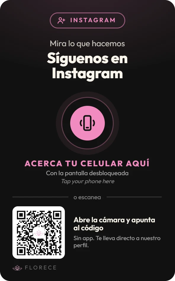 Tarjeta para seguir en Instagram