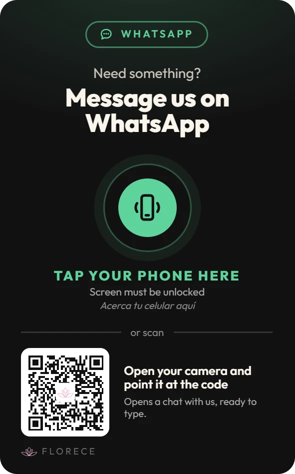 WhatsApp message card